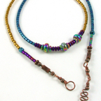 hp skinny t-shirt necklace